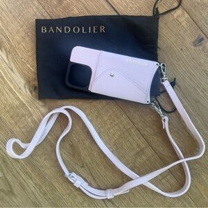 Bandolier Donna Side Slot Crossbody in Primrose for IPhone 13 Pro